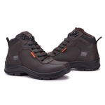 Bota Segurança EPI/C.A Gogowear 100% Couro ref Massey Café 