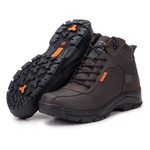 Bota Segurança EPI/C.A Gogowear 100% Couro ref Massey Café 