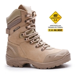 Bota Coturno Militar Epi CA Gogowear 100% Couro ref Bope cor Areia