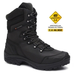 Bota Coturno Militar Epi CA Gogowear 100% Couro ref Bope cor Preta