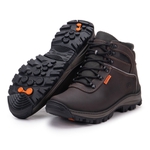 Bota Segurança EPI CA Gogowear 100% Couro ref Otan cor Café