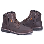 Bota Casual Masculina Gogowear 100% Couro ref Pacific Café