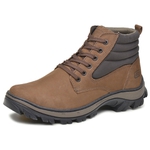 Bota Coturno Segurança EPI CA Gogowear 100% Couro ref Picker cor Cravo