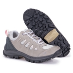 Tênis Anti-Torção Feminina Cano Baixo Segurança EPI CA Gogowear 100% Couro ref Pulse Concreto