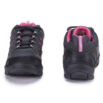 Tênis Anti-Torção Feminina Cano Baixo Segurança EPI CA Gogowear 100% Couro ref Pulse Preto