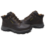 Bota Adventure Impermeável Cano Médio Serrano Café – Gogowear 