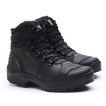 Bota Motorcycle Gogowear 100% Couro ref Shadow Preto
