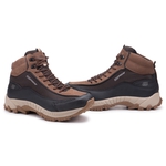 Bota Adventure Masculina VIBRAM Gogowear 100% Couro ref Spock Cravo