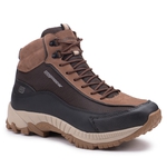 Bota Adventure Masculina VIBRAM Gogowear 100% Couro ref Spock Cravo