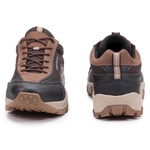 Tênis Adventure Masculino VIBRAM Gogowear 100% Couro ref Spock Low Cravo