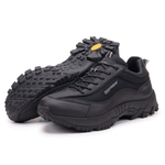 Tênis Adventure Masculino VIBRAM Gogowear 100% Couro ref Spock Low Preto