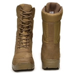 Bota Coturno Militar Gogowear Couro ref Stiger Nobuck Couro Coyote Padrão EB.