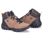 Bota Adventure Mascullino Gogowear 100% Couro ref Storm Cravo