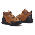 Bota Segurança EPI/C.A Gogowear 100% Couro ref Strong Castor 