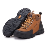 Bota Segurança EPI/C.A Gogowear 100% Couro ref Strong Castor 