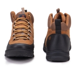 Bota Segurança EPI/C.A Gogowear 100% Couro ref Strong Castor 