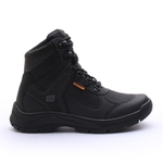 Bota Coturno Militar com C.A Gogowear 100% Couro ref Swat Preto