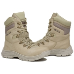 Bota Coturno Militar Gogowear Epi CA 100% Couro ref Combat Cor Areia