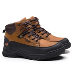 Bota Coturno Adventure Gogowear 100% Couro ref Tiger cor Castor