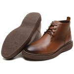 Bota Casual Gogowear 100% Couro ref Torpedo Canela