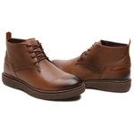 Bota Casual Gogowear 100% Couro ref Torpedo Canela