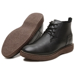 Bota Casual Gogowear 100% Couro ref Torpedo Preto