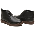 Bota Casual Gogowear 100% Couro ref Torpedo Preto