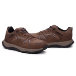 Tênis Gogowear 100% Couro ref Travel Cravo