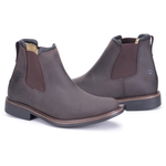 Bota Casual Masculina Gogowear 100% Couro ref Tucson Café