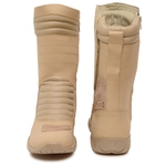 Bota Coturno Motociclista 100% Impermeável Gogowear 100% Couro ref Custom Walter Areia 