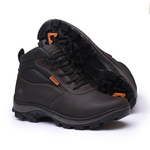 Bota Coturno Segurança EPI CA Gogowear 100% Couro ref Viper cor Café