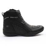 Bota Motorcycle Impermeável Gogowear 100% Couro ref Water 1003 Preto