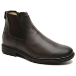 Bota Chelsea Masculina Gogowear 100% Couro ref West Floater Café