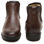 Bota Chelsea Masculina Gogowear 100% Couro ref West Mogno