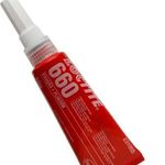 Adesivo Fixação Cilíndrica Anaeróbica Alta Resistência Cinza Loctite 660 - 50g