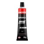 SILICONE VEDANTE OXIMICO LOCTITE SUPERFLEX MAXX BK - 80 GR