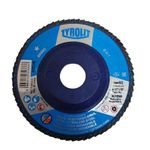 Disco Flap 27 CLA 115X22,23 Grão 60 Tyrolit Basic