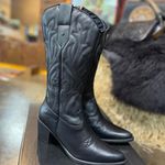 Bota Perlatto New Western Couro Preto - NWE013