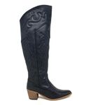 Bota Perlatto Nashville Over Couro Preto - NAS006
