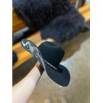 CHAPÉU ELDORADO LÃ CRISTAL PRETO EC305