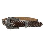 CINTO PAUL WESTERN MARROM COM REBITES REF: 292