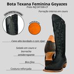 BOTA GOYAZES DALLAS MARINHO BICO FINO - 246804CC