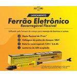 FERRÃO ELETRÔNICO RECARREGÁVEL FLEXÍVEL ZEBU