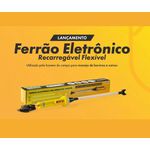 FERRÃO ELETRÔNICO RECARREGÁVEL FLEXÍVEL ZEBU