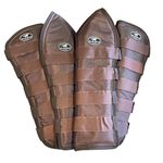 PROTETOR DE VIAGEM LONGO BOOTS HORSE - MARROM