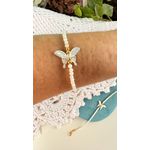Pulseira Borboleta Madrepérola