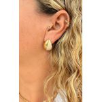 Brinco gota com resina premium