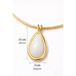 COLAR PREMIUM MAX PINGENTE GOTA 