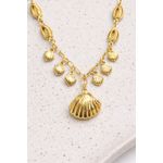 COLAR CONCHAS BUZIOS BIJOUTERIA PREMIUM 