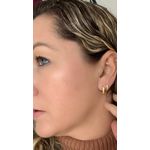 Dupla Argolas semijoia